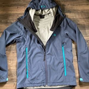 Men’s Oakley zip up soft shell
